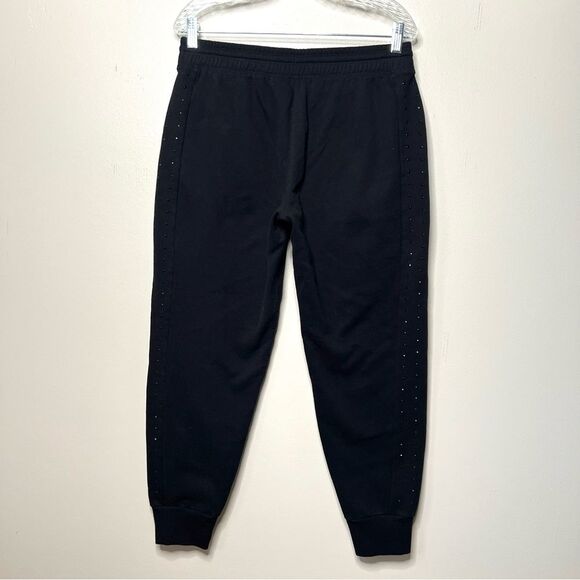 DKNY Sport Rhinestone Relaxed Black Pockets Drawstring Joggers Size XS - Picture 8 of 16